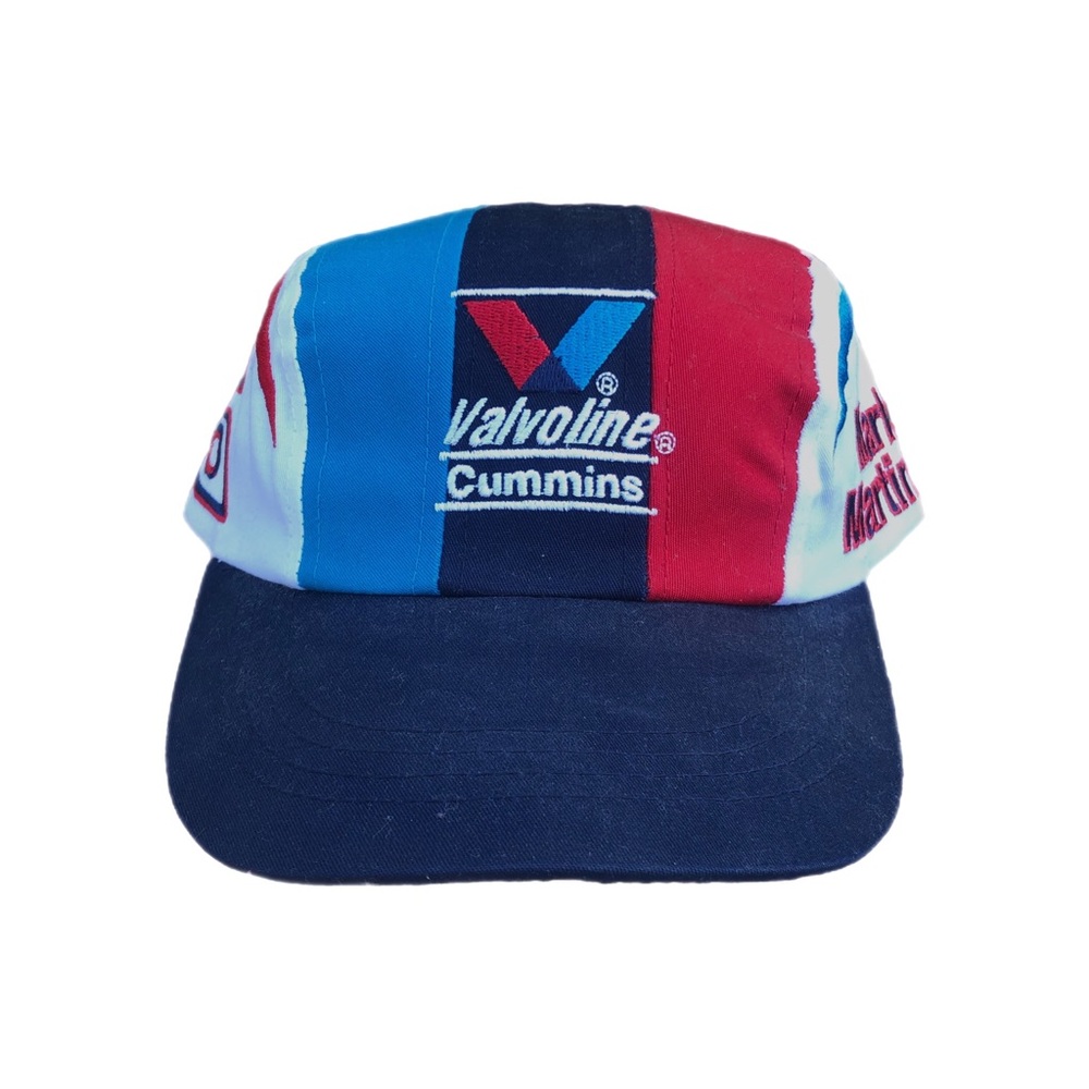 Vintage 90s Roush Racing Valvoline Cummins Mark Martin No. 6 fan hat/cap
